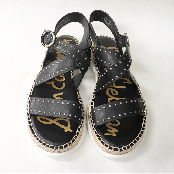 Sam Edelman ‘Janette’ Leather Stud Sandal | 8.5M - Picture 7 of 16